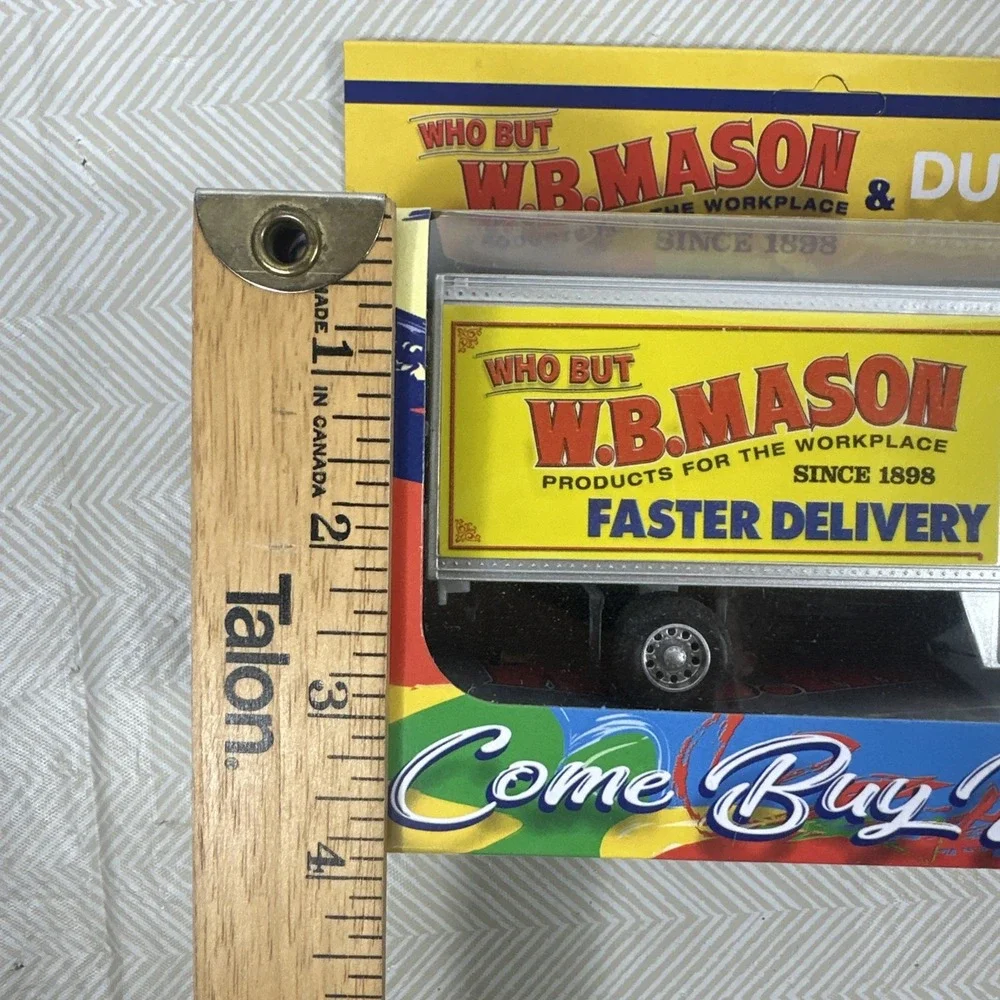 WB MASON &Duracell Delivery Truck‎ Box Diecast Truck Toy New in Box Who But